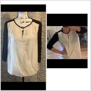 Express top semi sheer size XS